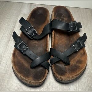 Birkenstock Mayari Birko-Flor Women's Sandal Black Size 36 US 5